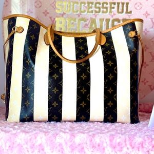 Louis Vuitton GM Rayures neverfull